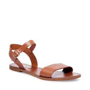 Steve Madden DONDDI Tan LEATHER Sandals sz 8.5